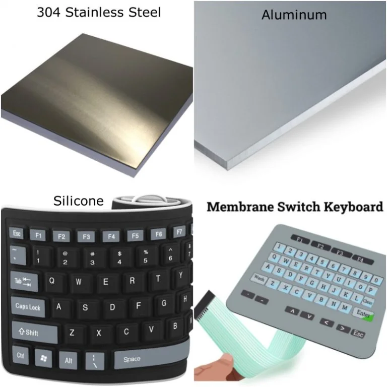 How are industrial keyboards made?