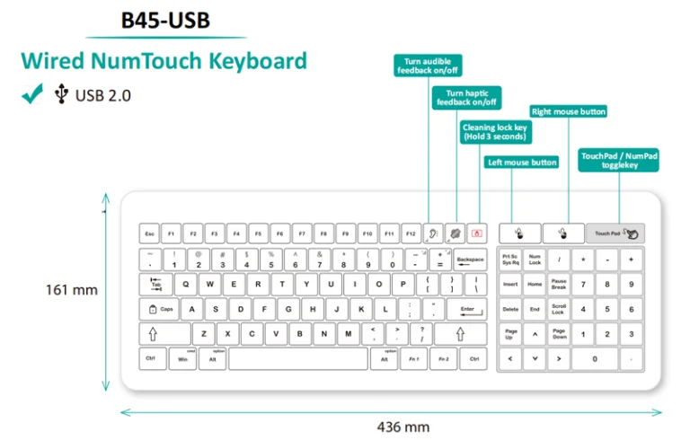 Can you imagine a touchpad and numeric keypad coexisting on a keyboard in the same location?