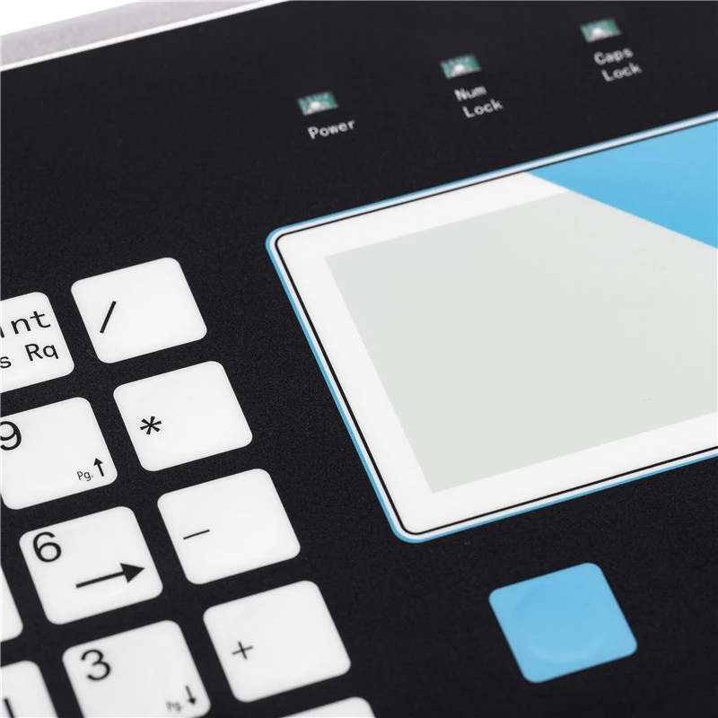 D-1603 Panel Mount Membrane Keyboard