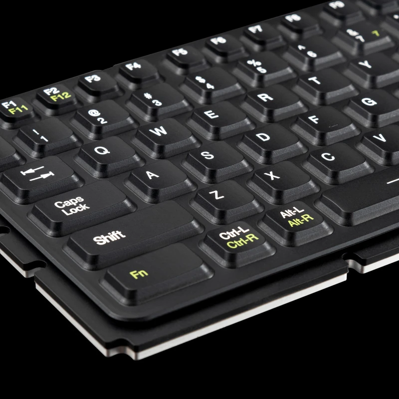 D-6205 Panel Mount Silicone Keyboard