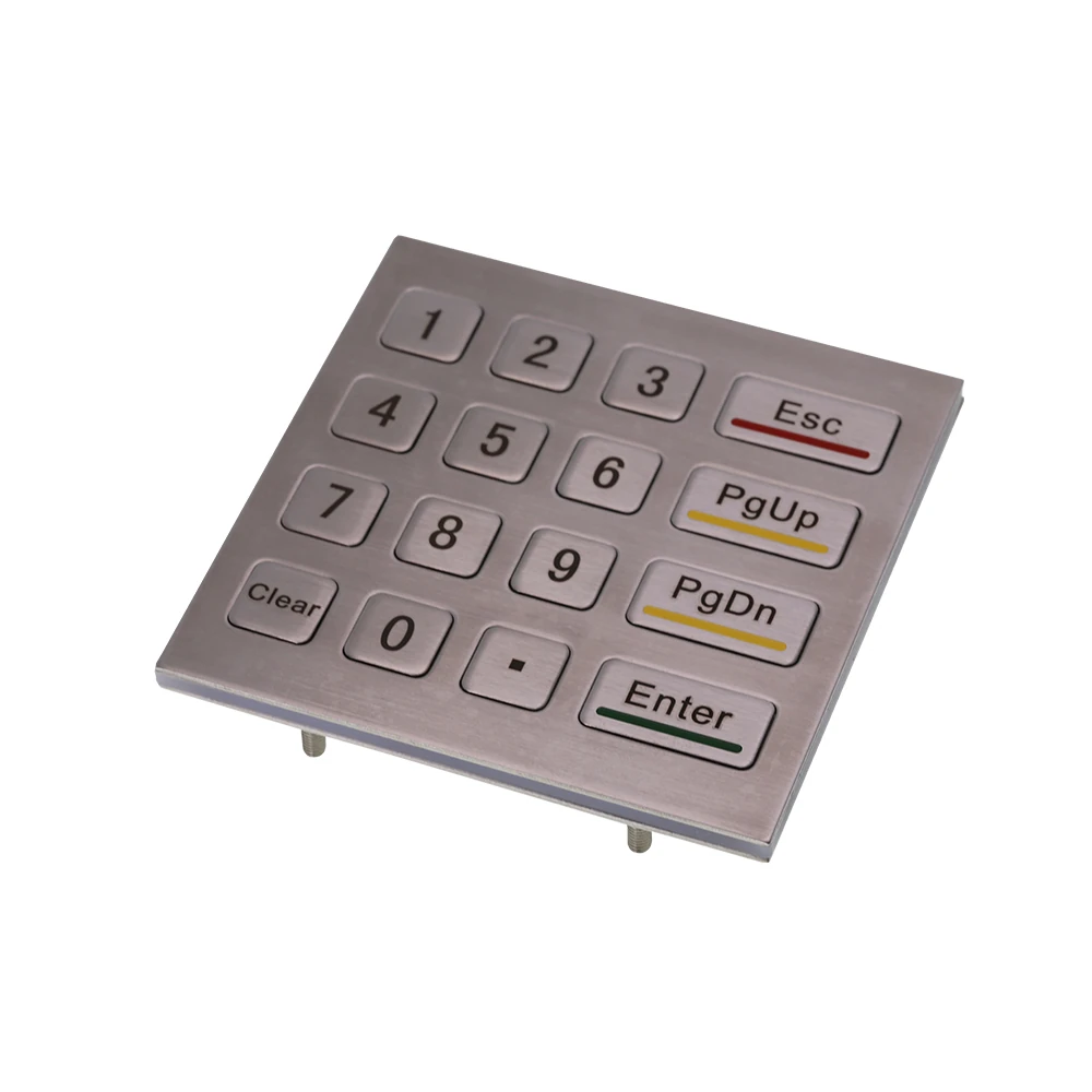 D-8201F Panel Mount Stainless Steel Keypad