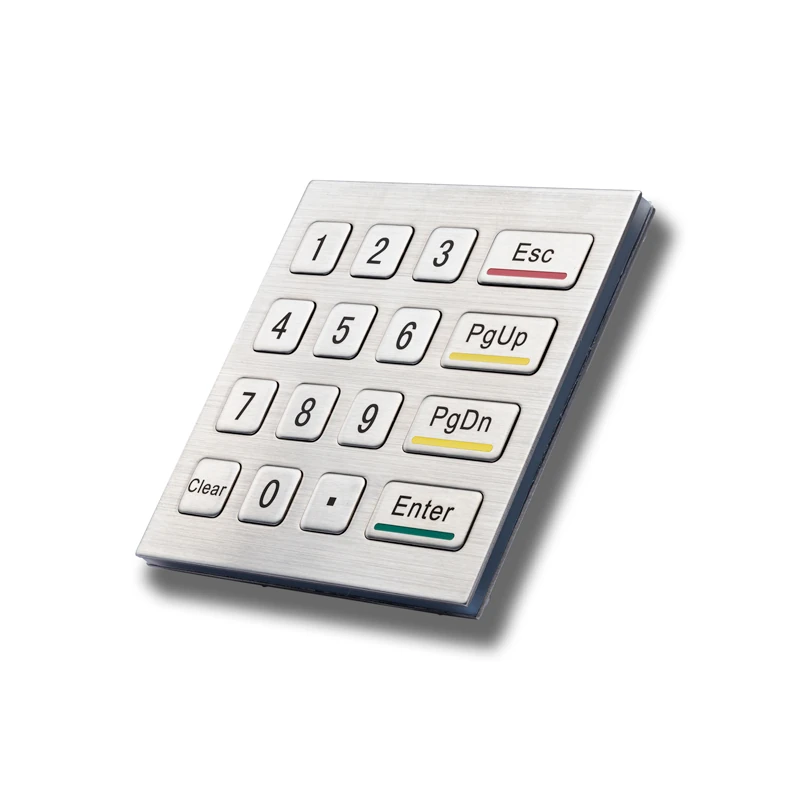 D-8201F Panel Mount Stainless Steel Keypad