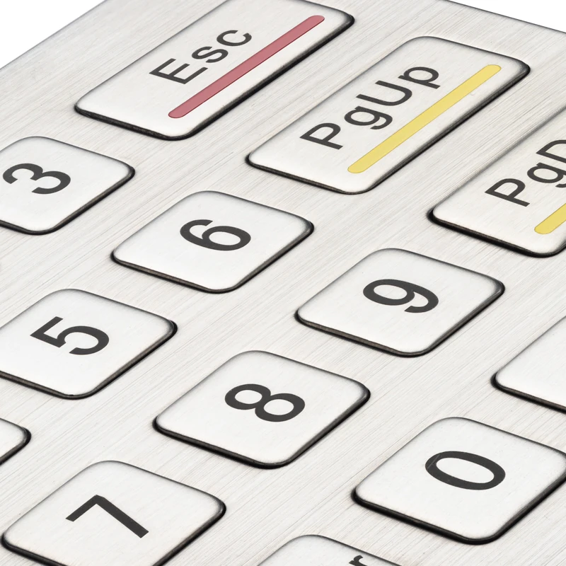 D-8201F Panel Mount Stainless Steel Keypad