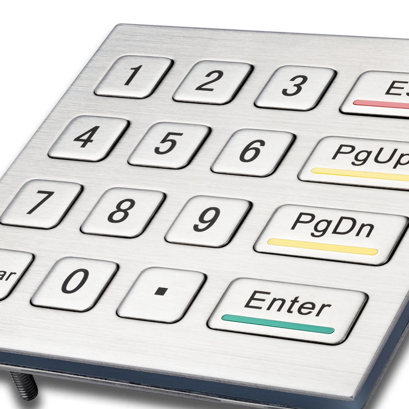 D-8201F Panel Mount Stainless Steel Keypad