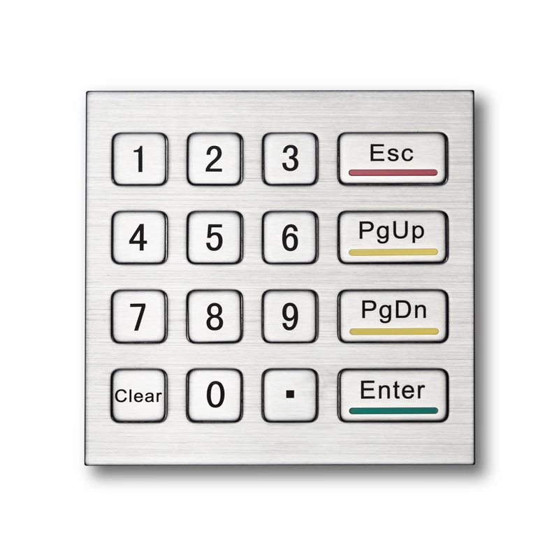 D-8201F Panel Mount Stainless Steel Keypad