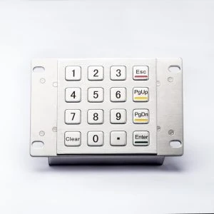 D-8203 Panel Mount Stainless Steel Keypad