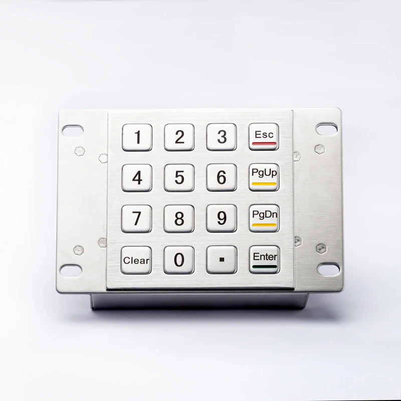 D-8203 Panel Mount Stainless Steel Keypad