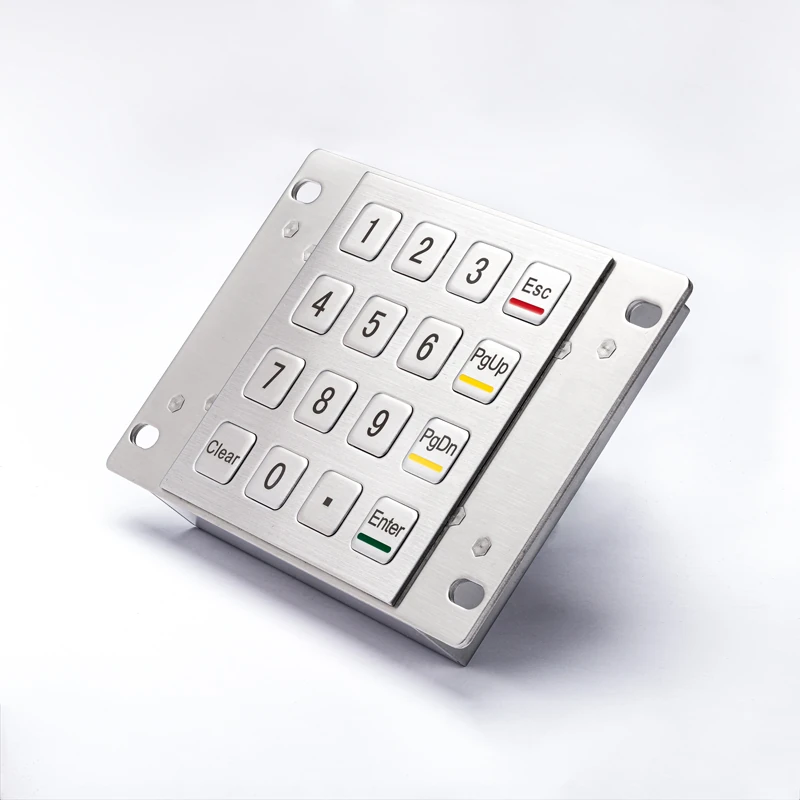 D-8203 Panel Mount Stainless Steel Keypad