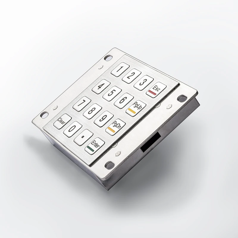 D-8203 Panel Mount Stainless Steel Keypad