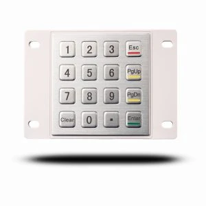 D-8203B Panel Mount Stainless Steel Keypad
