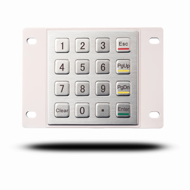 D-8203B Panel Mount Stainless Steel Keypad