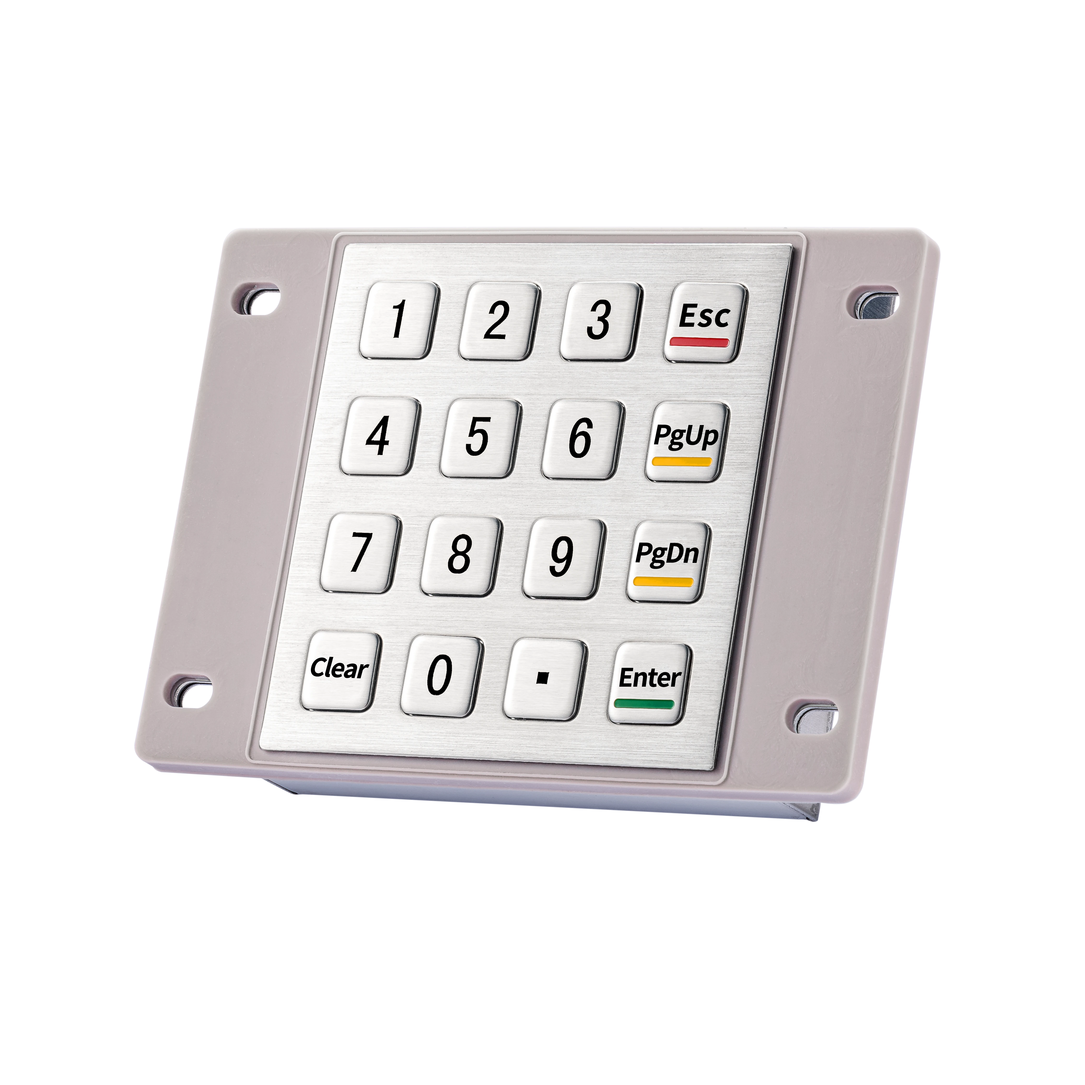 D-8203B Panel Mount Stainless Steel Keypad