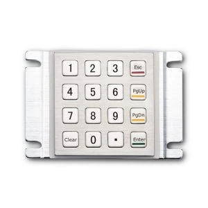 D-8203K Panel Mount Stainless Steel Keypad
