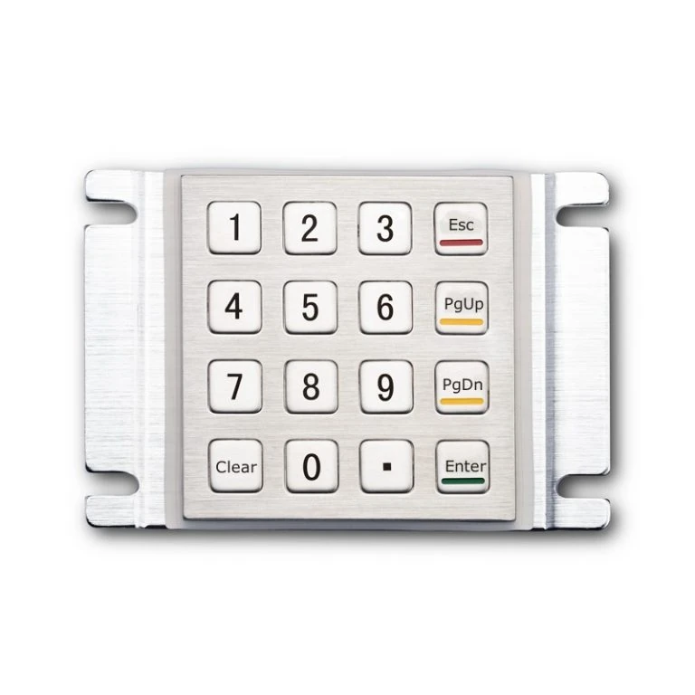 D-8203K Panel Mount Stainless Steel Keypad