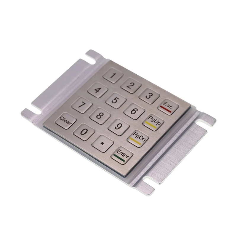 D-8203K Panel Mount Stainless Steel Keypad