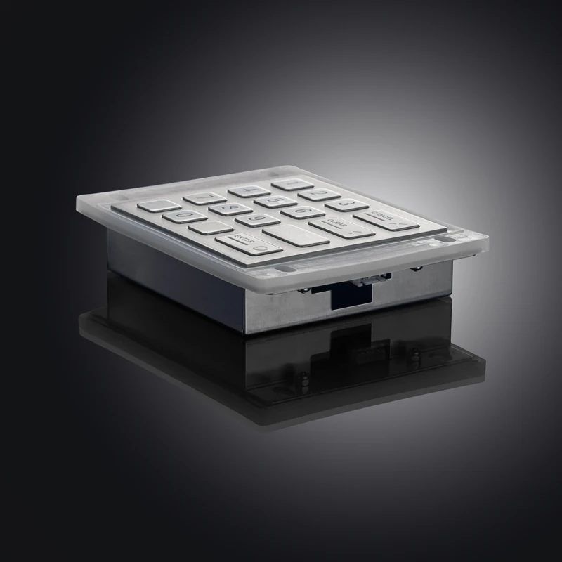 D-8204B Panel Mount Stainless Steel Keypad