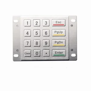 D-8204E Panel Mount Stainless Steel Keypad