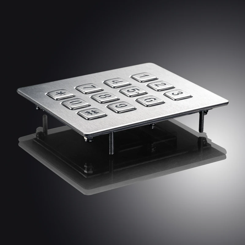 D-8208J Panel Mount Stainless Steel Keypad