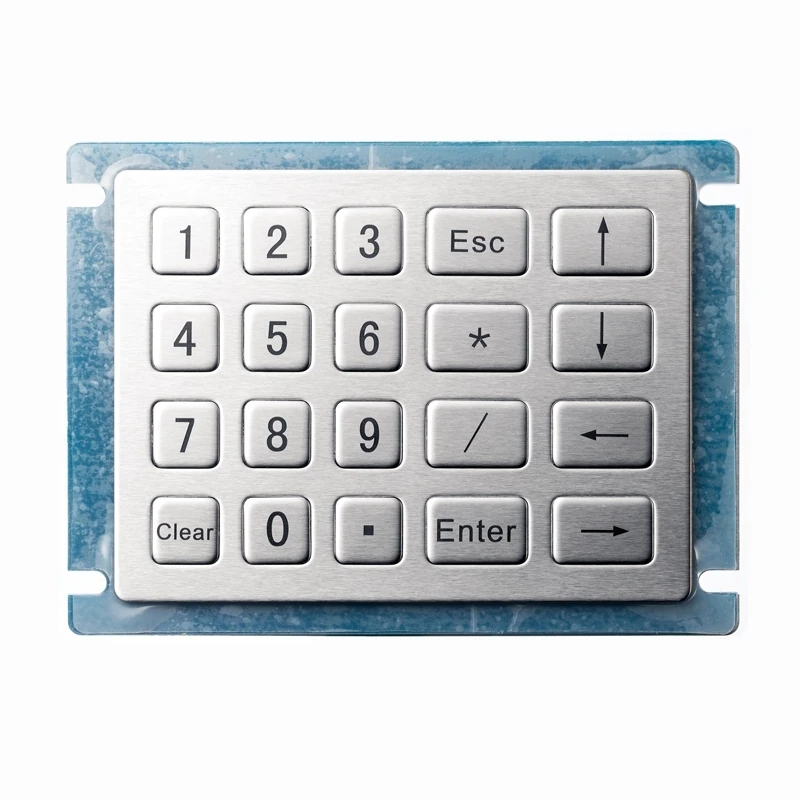 D-8210 Panel Mount Stainless Steel Keypad