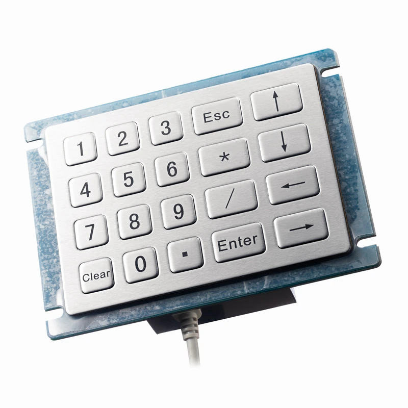 D-8210 Panel Mount Stainless Steel Keypad