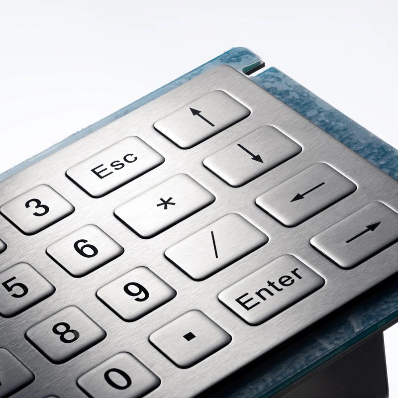 D-8210 Panel Mount Stainless Steel Keypad