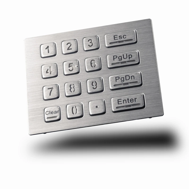 D-8281 Panel Mount Stainless Steel Keypad