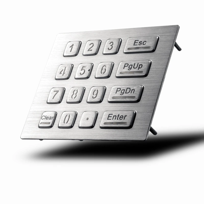 D-8281 Panel Mount Stainless Steel Keypad