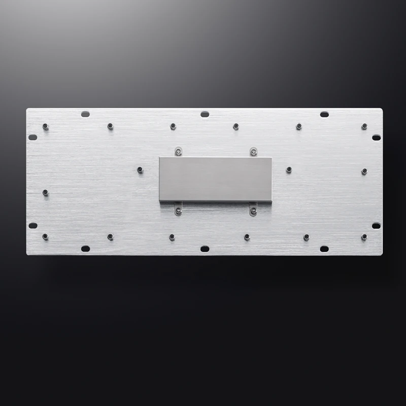 D-8601B Panel Mount Stainless Steel Keyboard