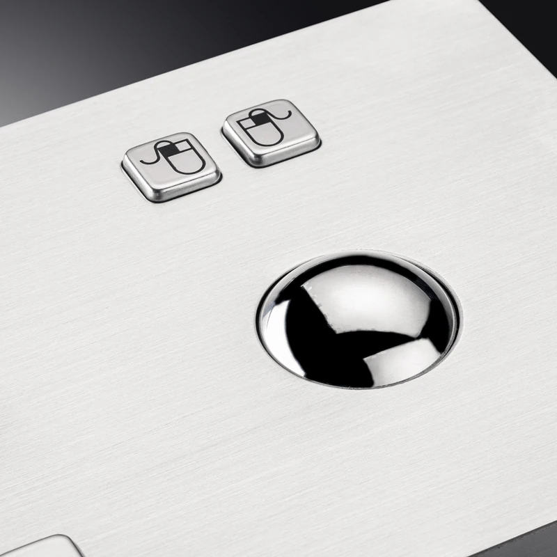 D-8603 Panel Mount Stainless Steel Keyboard