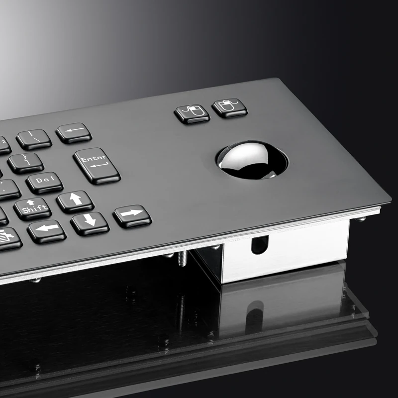 D-8603B Panel Mount Stainless Steel Keyboard