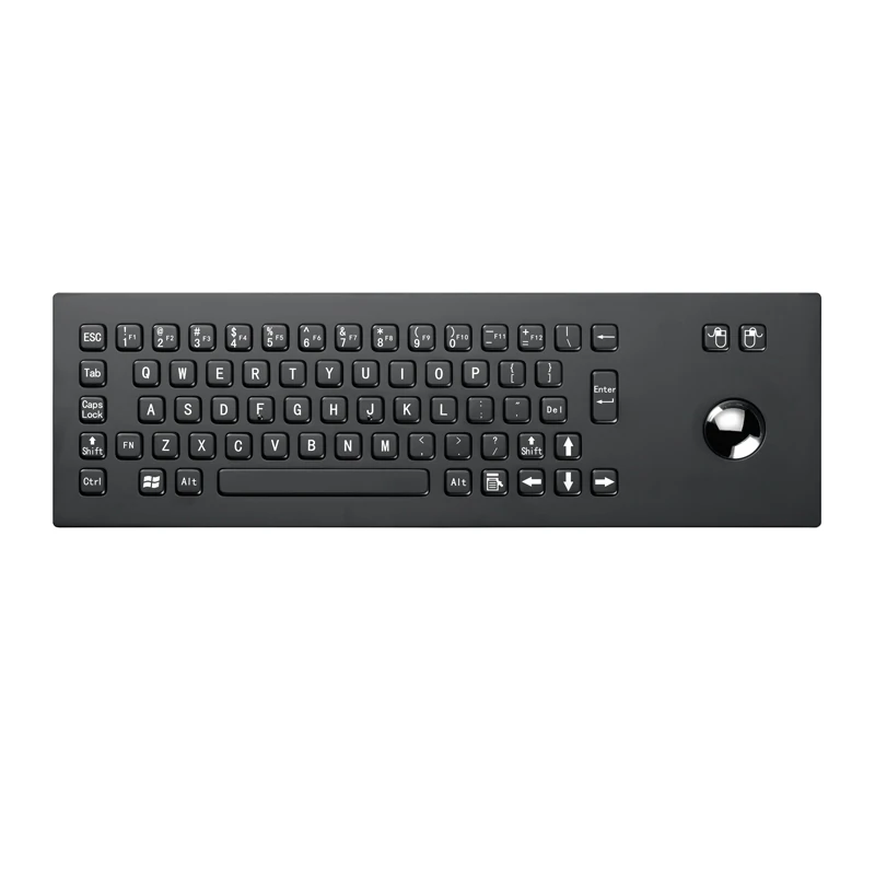 D-8603B Panel Mount Stainless Steel Keyboard