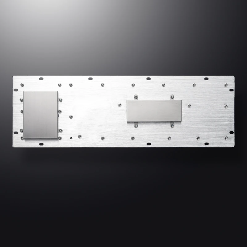 D-8607 Panel Mount Stainless Steel Keyboard