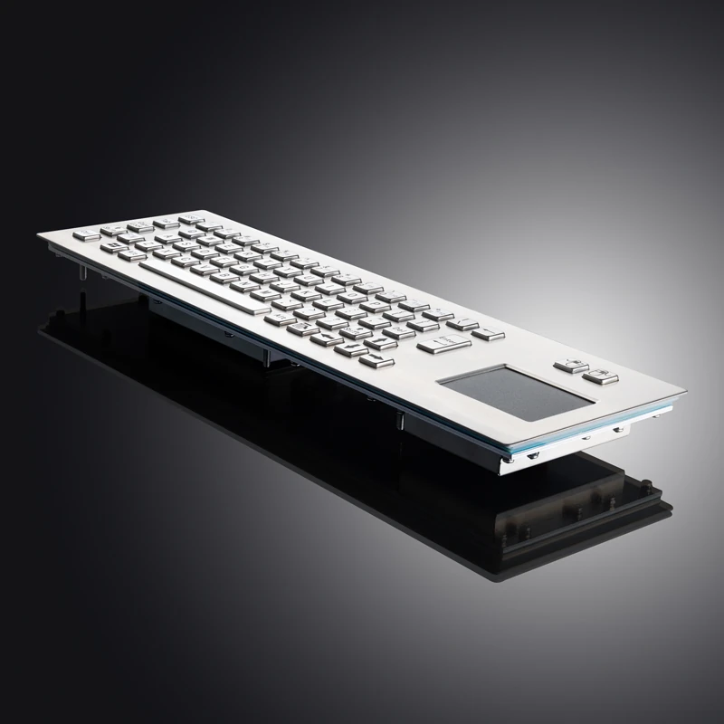 D-8608 Panel Mount Stainless Steel Keyboard
