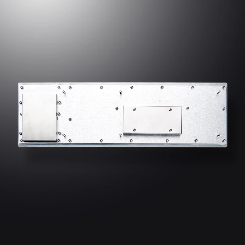 D-8608 Panel Mount Stainless Steel Keyboard