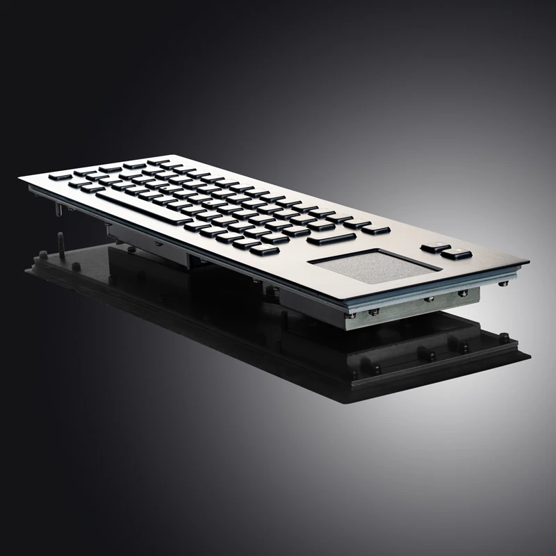D-8608B Panel Mount Stainless Steel Keyboard