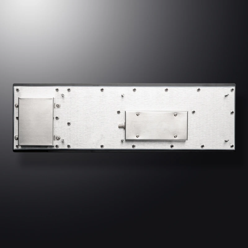 D-8608B Panel Mount Stainless Steel Keyboard