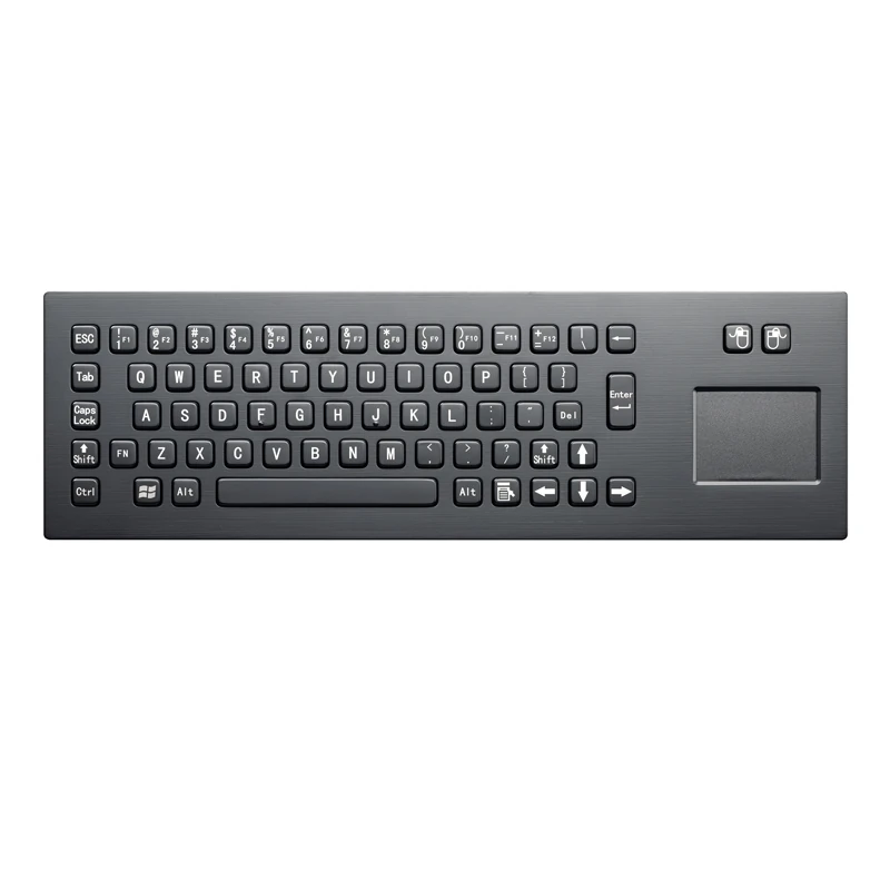 D-8608B Panel Mount Stainless Steel Keyboard