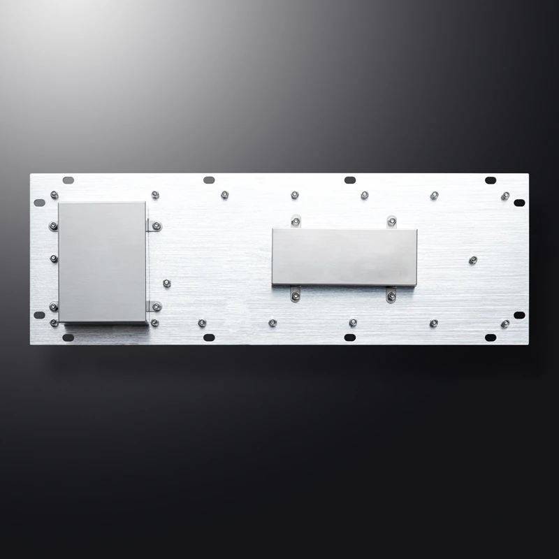 D-8635G Panel Mount Stainless Steel Keyboard