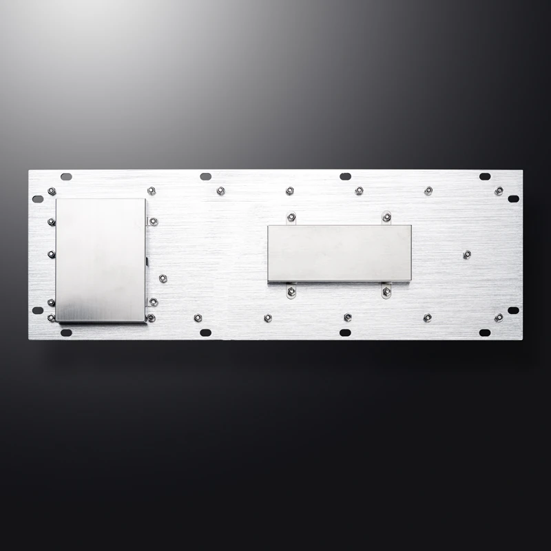 D-8635T Backlight Panel Mount Stainless Steel Keyboard