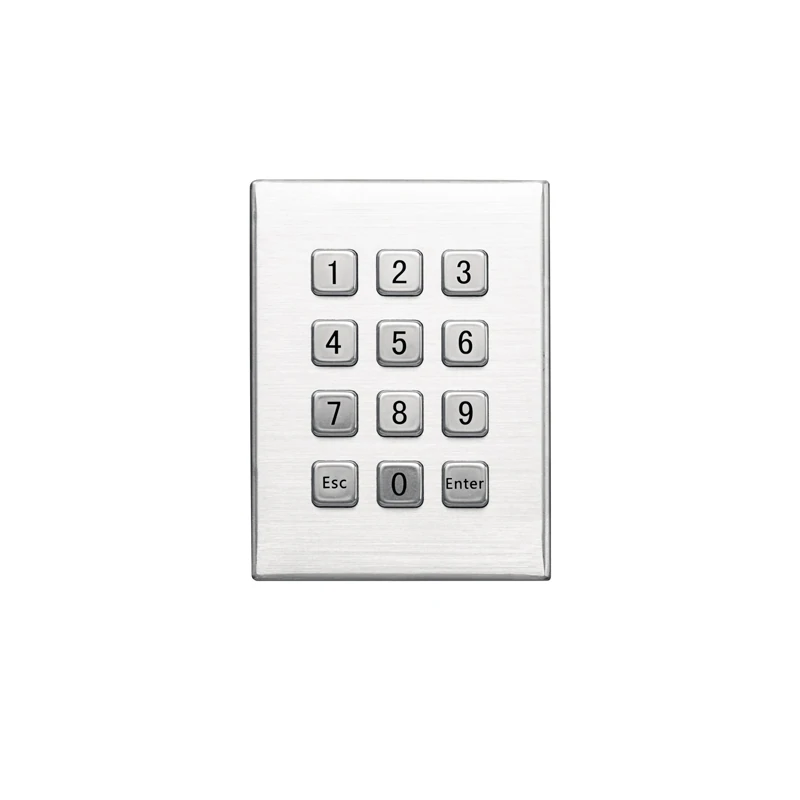 D-87150 Panel Mount Stainless Steel Keypad