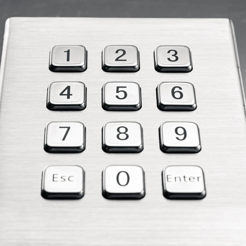 D-87150 Panel Mount Stainless Steel Keypad
