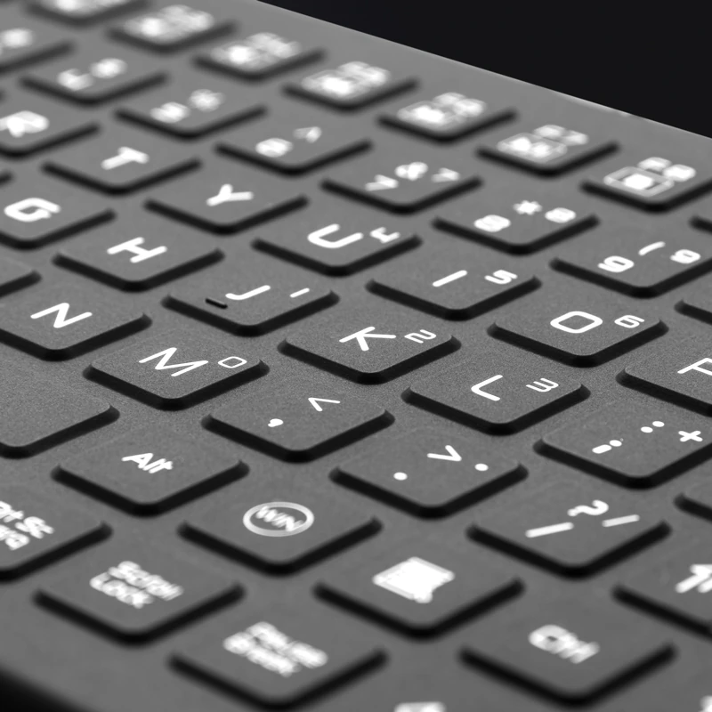 D-87C Panel Mount Silicone Keyboard