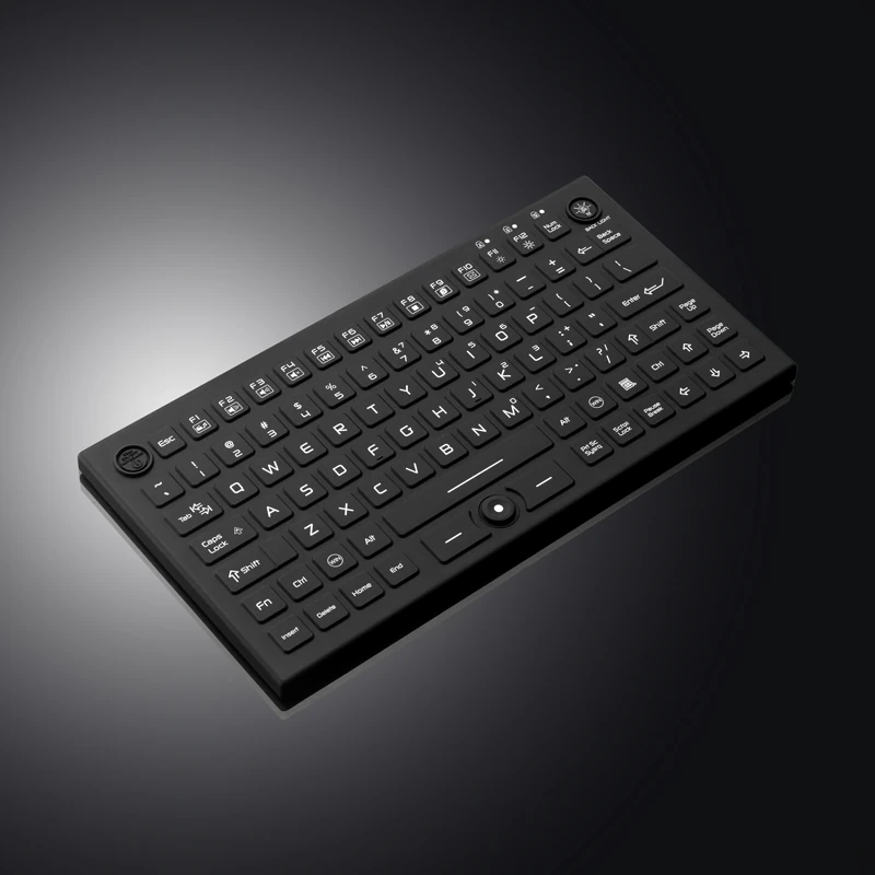D-87C Panel Mount Silicone Keyboard
