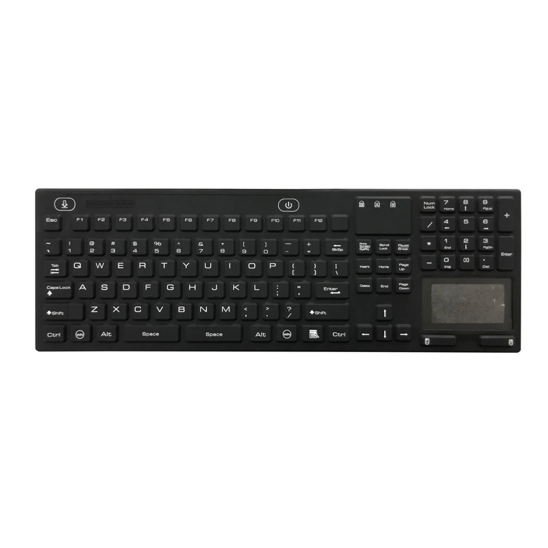 D-87Q Panel Mount Silicone Keyboard