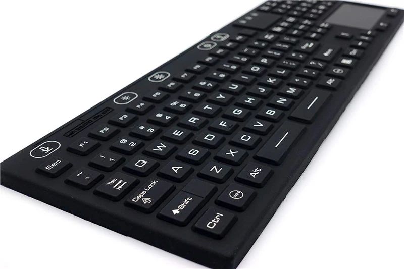 D-87Q Panel Mount Silicone Keyboard