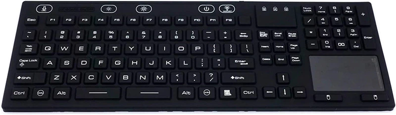 D-87Q Panel Mount Silicone Keyboard