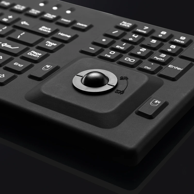 D-87S Panel Mount Silicone Keyboard