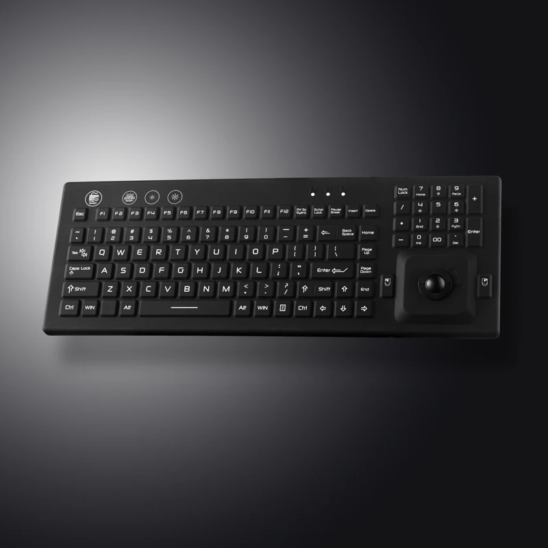 D-87S Panel Mount Silicone Keyboard