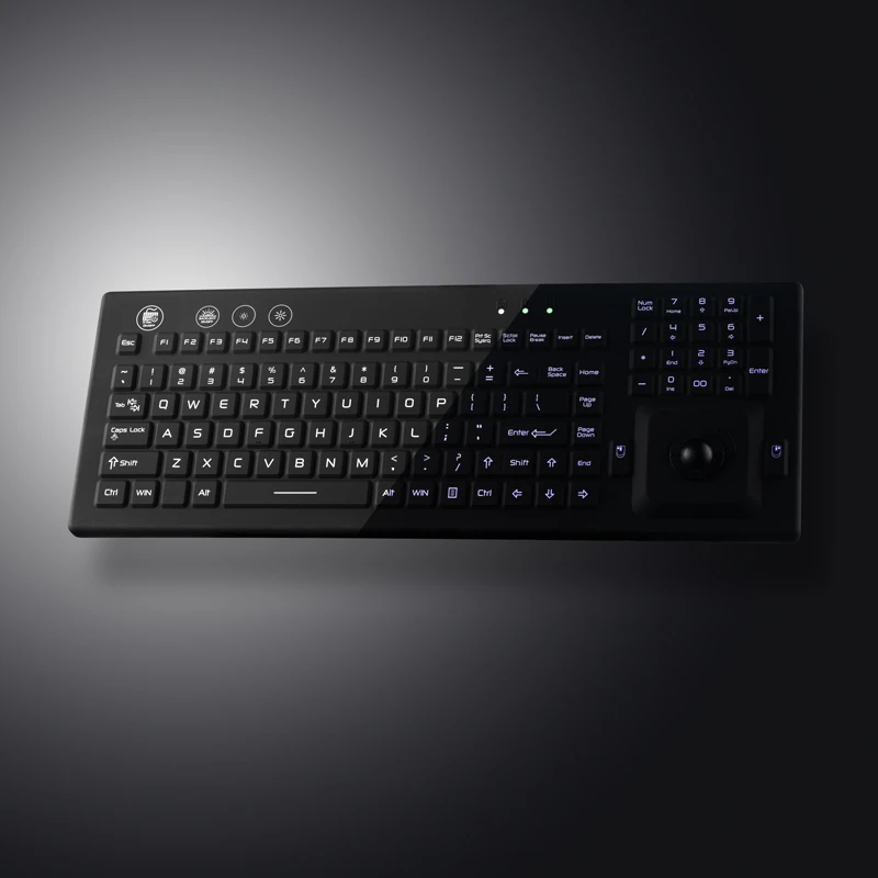D-87S Panel Mount Silicone Keyboard