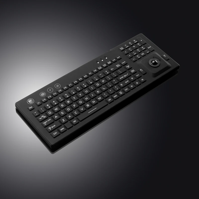 D-87S Panel Mount Silicone Keyboard